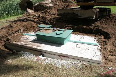 Completed Septic System Installation